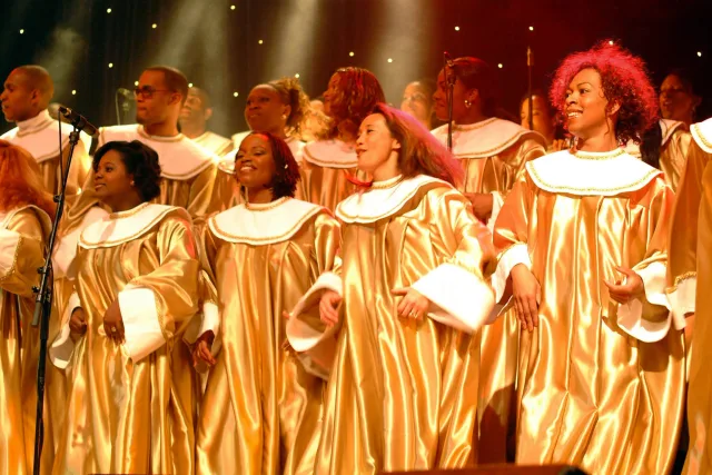 Gospel live sur scène
